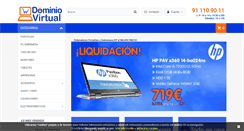 Desktop Screenshot of dominiovirtual.es